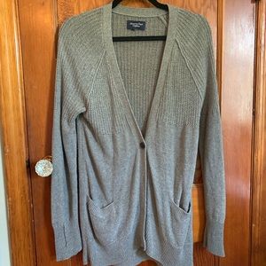 American Eagle Outfitters Grey Cardigan